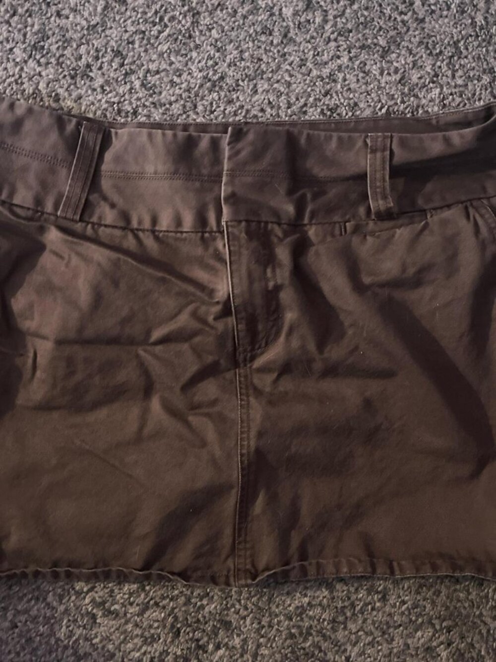 Women's Brown and Black Skirt